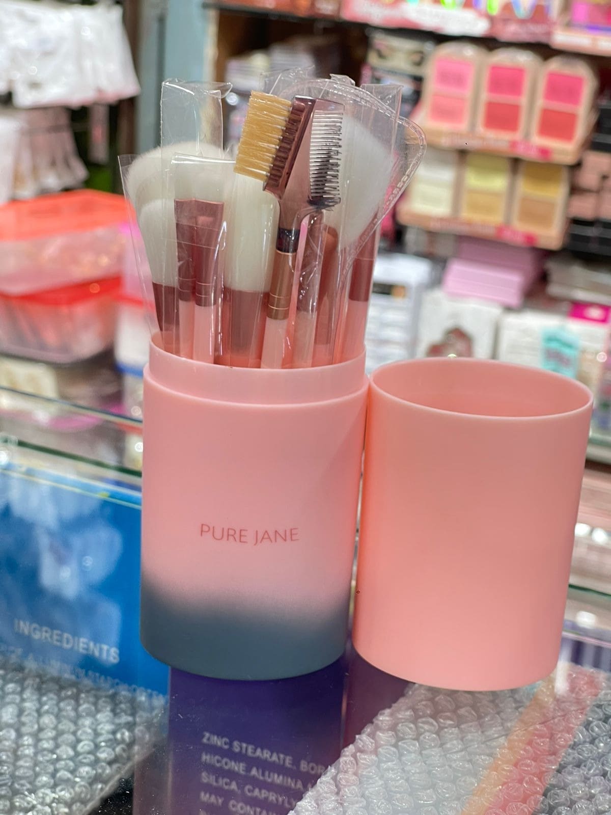 Set Of 12 Makeup Brush Bucket, Cosmetic Brushes Make Up Tool Kit with Cup Holder Case, Cosmetics Beauty Tools, Portable Cosmetic Brushes for Powder Foundation, Eyeshadow, Eyeliner, Lip Beauty Tool Set Of 12 Makeup Brush Bucket, Cosmetic Brushes Make Up Tool Kit with Cup Holder Case, Cosmetics Beauty Tools, Portable Cosmetic Brushes for Powder Foundation, Eyeshadow, Eyeliner, Lip Beauty Tool